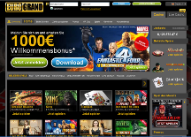 Eurogrand home page