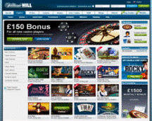 William Hill home page